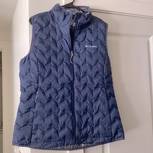 COLUMBIA BLUE OMNI HEAT VEST